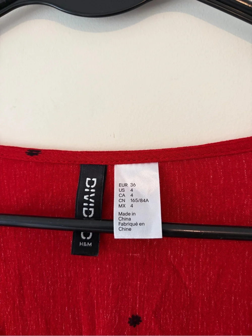 H&M deep wrap
